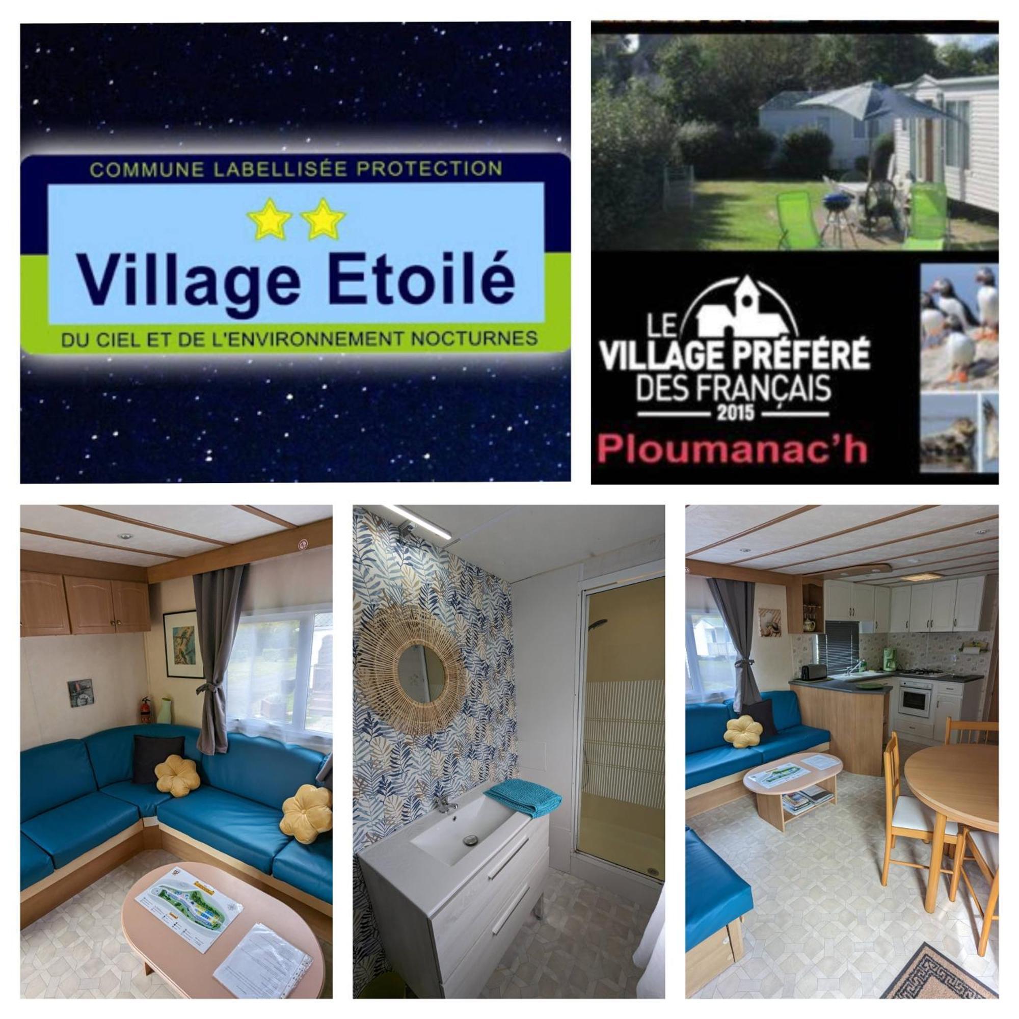 Grand Mobilhome 4 Pers 2025 - Granit Rose - Piscine Kermaria-Sulard Buitenkant foto